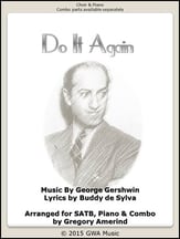 Do It Again SATB choral sheet music cover